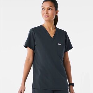 FIGS Catarina One Pocket Scrub Top | Dark Harbor